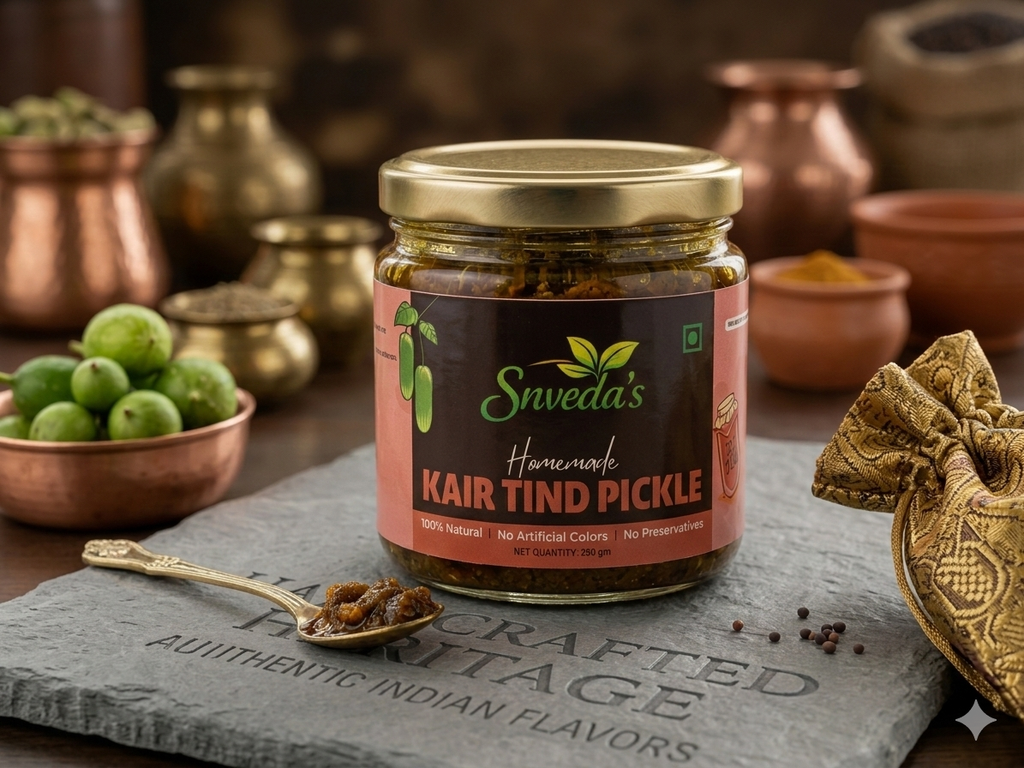 Snveda's Rajasthani Tind Pickle
