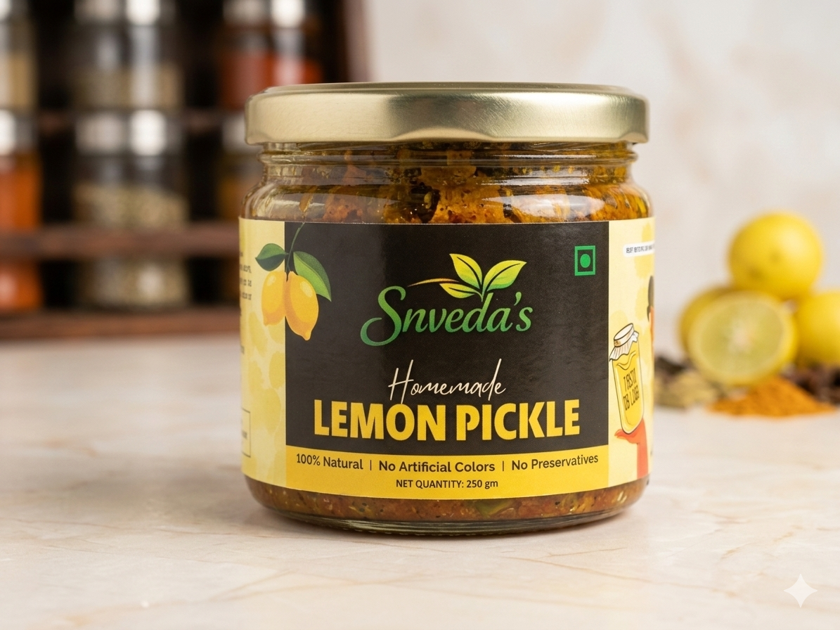 Snveda's lemon pickle