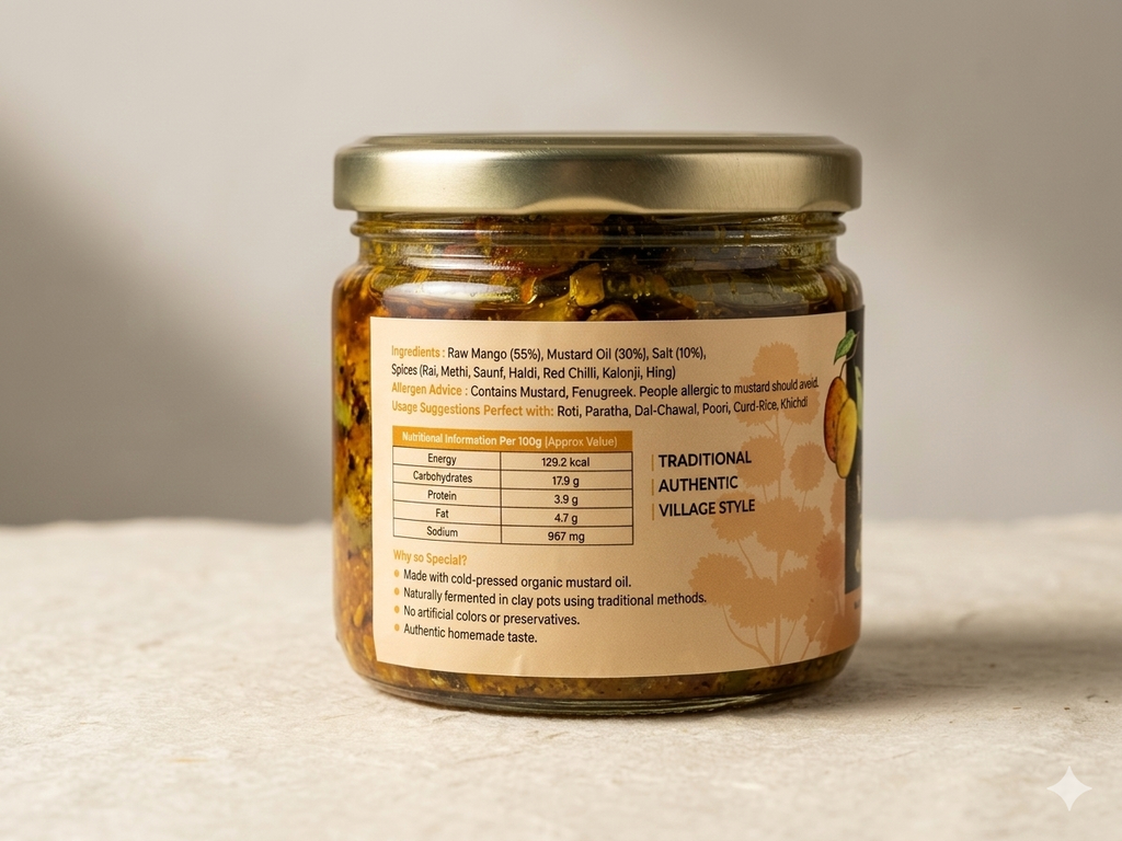Snveda's  Mango pickle