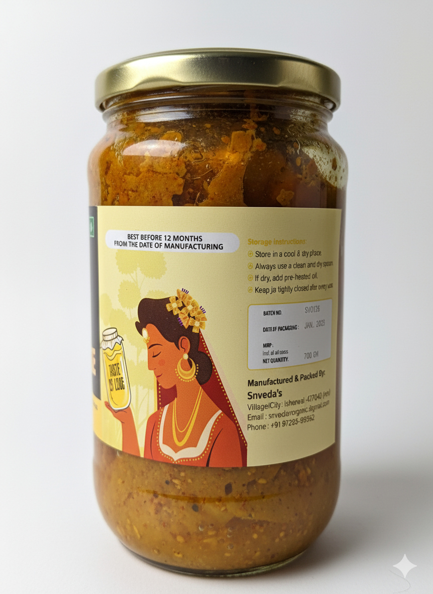 Snveda's lemon pickle
