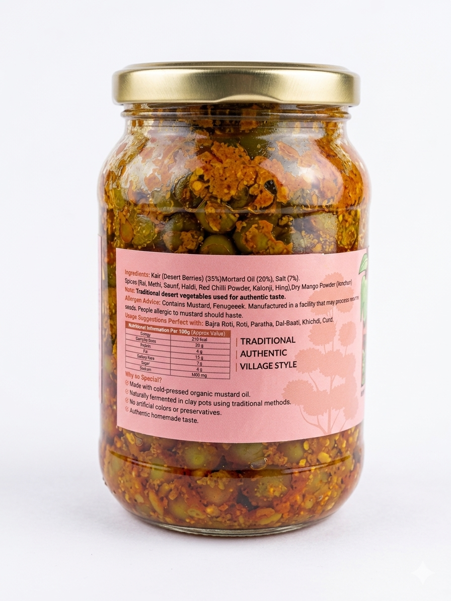 Snveda's Rajasthani Tind Pickle