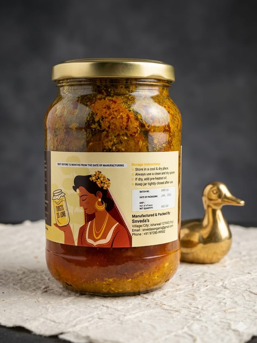Snveda's lemon pickle